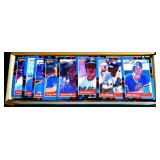 1988 Donruss baseball card box with contents