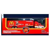 Die cast 1/64 McDonalds Racing semi truck in box