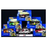 Lot of 6 die cast race cars in org boxes