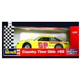 Die cast 1/24 Country Time Olds #68 race car w box