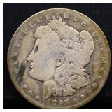 1897O Morgan silver dollar
