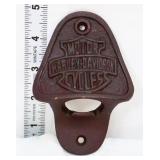 Cast iron Harley Davidson bottle opener