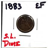 1883 seated liberty dime