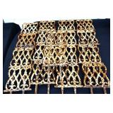 Lot of vntg cast iron decorator pieces