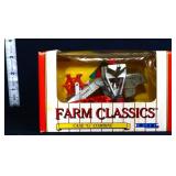 Die cast Case G Combine tractor in box