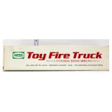 Hess Toy Fire Truck bank in org box