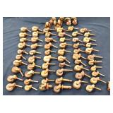 Lot of vntg furniture wheels