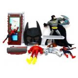 Lot of super hero figures