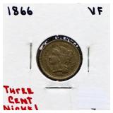1866 3 cent nickel
