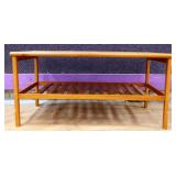 Blonde coffee table see photos