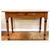 Vintage 1 drawer bakers table