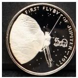 1oz Marshall Islands Jupiter silver proof