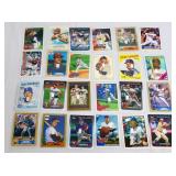 Lot of 24 1 grain silver bars on sports cards