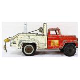Vntg Hubley pressed steel tow truck see pics