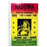 14x22 Madonna poster, not original