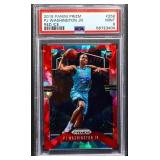 Graded M 2019 Panini PJ Washington red ice card