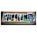 1988 Fleer baseball card box with contents