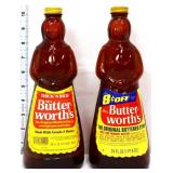 Lot of 2 Mrs Butterworths figural syrup bottles