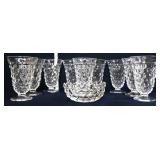Lot of 10 mixed Fostoria glassware items