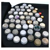 Lot of vintage lids, inc zinc fruit jar lids