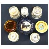 Mixed estate lot, inc glass insulators