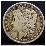 1899S Morgan silver dollar