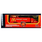 Die cast 1/64 McDonalds Racing semi truck in box