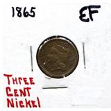 1865 3 cent nickel