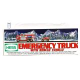Hess Emergency Truck w Rescue Vehicle in box
