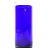 Cobalt 11in cylinder vase