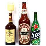 Lot of 3 bar display bottles