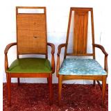 Lot of 2 MCM dining chairs see photos