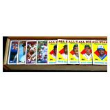 1988 Topps baseball card box with contents
