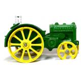 Cast iron John Deere tractor