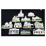 Lot of 12 Shelias Collectibles house shelf sitters