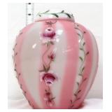 Fenton rosalene Gold Treasures Coll. ginger jar