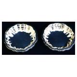 Lot of 2 silverplate 5.5in bowls