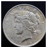 1923 peace dollar