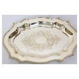 Silverplate 11x8 oval tray