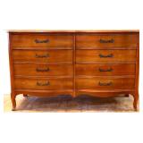 Dixie French Provincial 6 drawer dresser