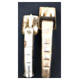 Lot of 2 vintage oil can spouts