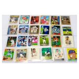 Lot of 24 1 grain silver bars on sports cards