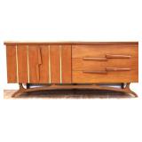 MCM 3 drawer 2 door dresser see photos