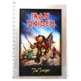 Metal Iron Maiden The Trooper sign