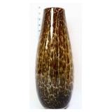 Italian tortoise shell 16in vase