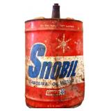 Vintage 6gal Snobil Gasoline can see photos