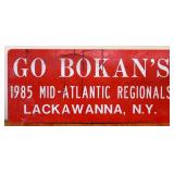 Vntg metal 54x24 Go Bokan
