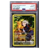 Graded GM 2022 Pokemon Pikachu Lost Origin card
