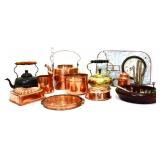 Mixed estate metalware lot