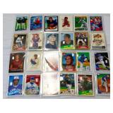 Lot of 24 1 grain silver bars on sports cards